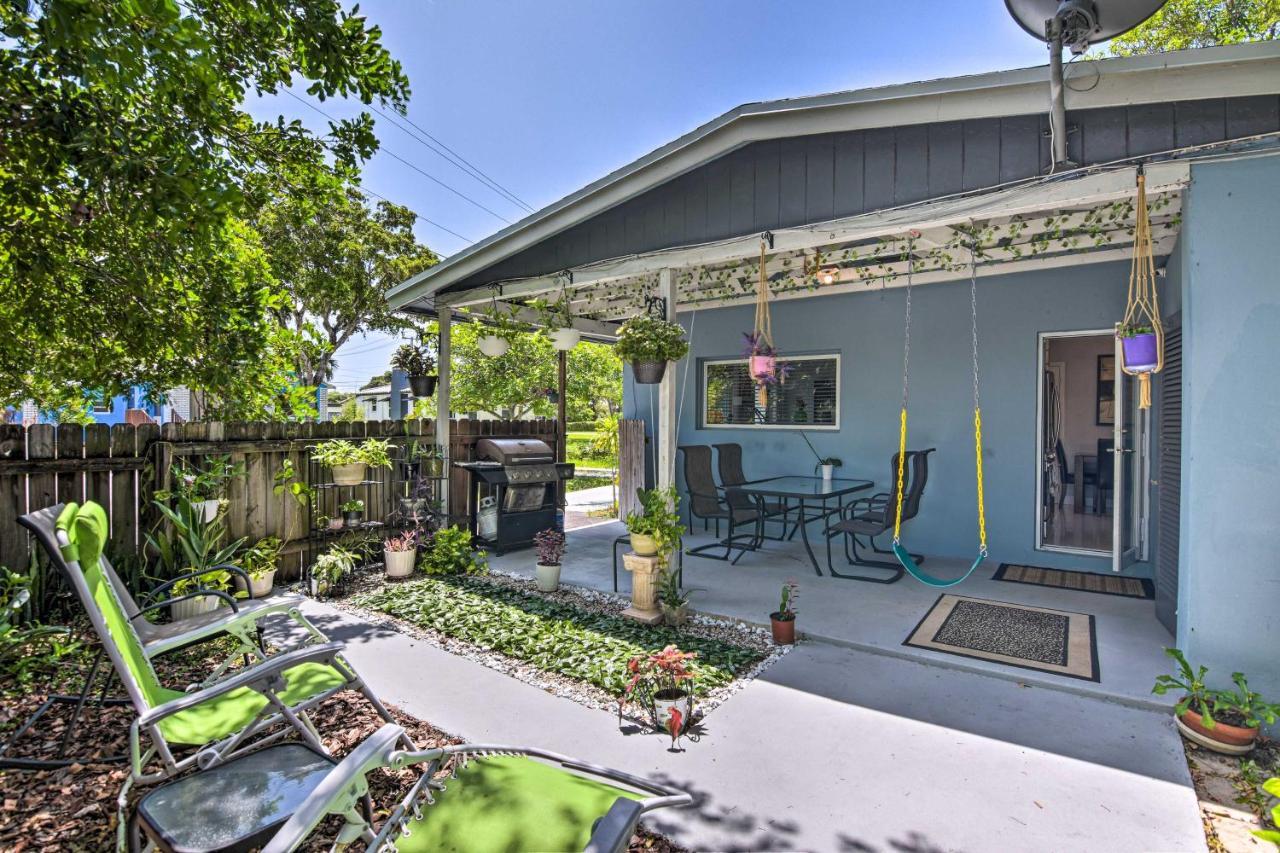Shady And Eclectic Fort Lauderdale Dwelling With Yard! エクステリア 写真