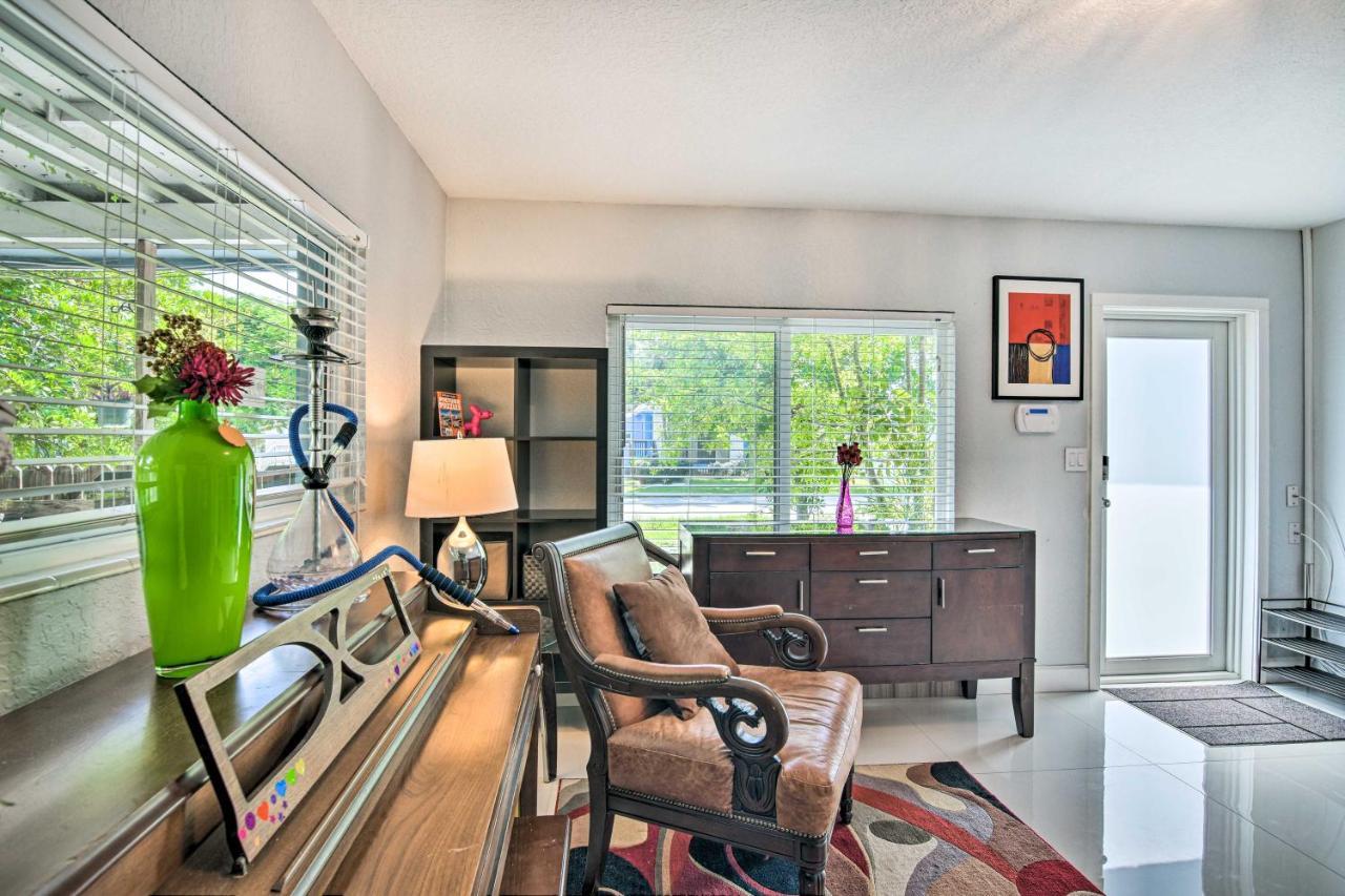 Shady And Eclectic Fort Lauderdale Dwelling With Yard! エクステリア 写真